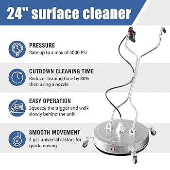 hotaru SYNERGY ALLPURPOSECLEANER1000g×4 Amazon.com: JANZ 30'' Pressure Washer Surface Cleaner with 4